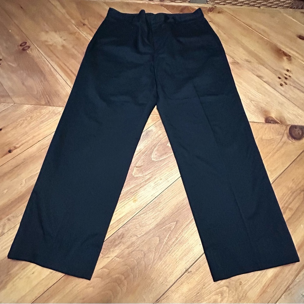 DKNY Classic Black Trousers Size 34/30.